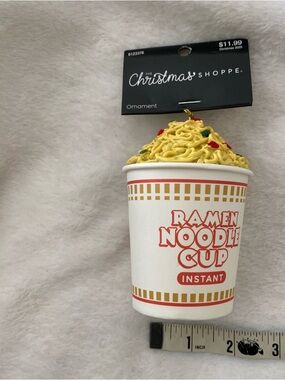 Ramen Noodle Cup Ornament - The Christmas Shoppe